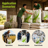Sac tissé en PP laminé ZHILI BOPP 20 kg, imprimé sur mesure, pour emballage de ciment et de poudre, résistant à l'humidité, vente en gros