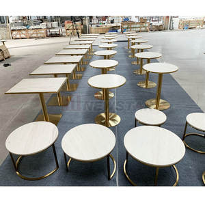 Скандинавский кованый железный мраморный журнальный столик черного и золотого цвета журнальный столик с подставкой - Product Image 5