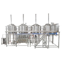Machine à bière de microbrasserie clé en main à vapeur Tiantai 2000L à vendre