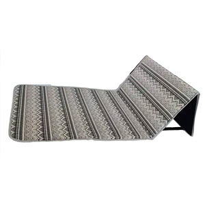 Tapis de prière islamique musulman fait à la main tapis de méditation Sajadah pliable avec poche arrière lavable pour la maison ou la prière de voyage - Product Image 5