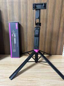 Perche à selfie SS1 de haute qualité, <span class=keywords><strong>trépied</strong></span> miniature stable en alliage d'aluminium de 1,65 m, directement de l'usine pour appareil photo, perche à selfie multifonctionnelle - Product Image 5