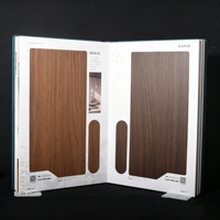 Catalogue d'échantillons de couleurs personnalisées en gros, livre de nuanciers en carton, PVC, tissu, peinture, avec impression de logo sur mesure et brochure