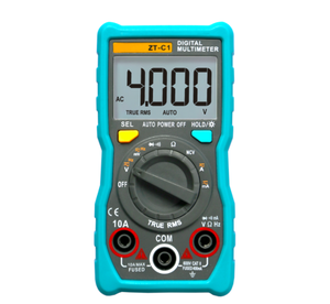 Multímetro Digital ZOYI ZT-C1 de 4000 Conteo, Medidor de Voltaje Eléctrico DC/AC, Probador de Transistores, Medidor de Capacitancia ZT-C2 / ZT-C3 / ZT-C4 - Product Image 1