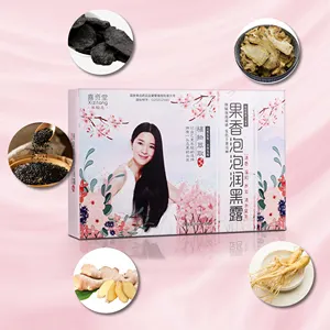 30ml*10 Fast Dyeing Hair Color Shampoo 30 bags Easy Take Hair Dye 100% Cover Gray And White Hair