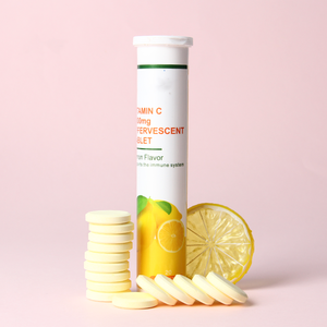 Oem/odm תווית פרטית מפעל אספקת חלאל גלוטתיון אורגני טבעי ויטמין c טבליות סרסניות לטיפול בעור - Product Image 1