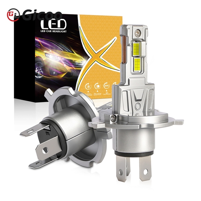 LED Headlight High Power Mini Size Fanless LED H1 H4 H7 H11 Headlight Bulb CSP 3570 40W H1 H3 H7 9005 9006 Car LED Light