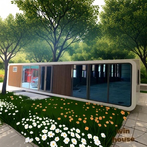 Casa Modular Apple Cabin, Casa Contenedor, Villa Cápsula para Exteriores, Oficina Apple Cabin, Casa Plegable Prefabricada, <span class=keywords><strong>Alquiler</strong></span> de Hotel - Product Image 2