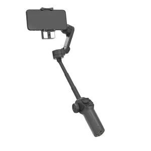 Estabilizador de cardan portátil flexível para celular L9, cardan de 3 eixos, portátil, com suporte para smartphones, rastreamento AI