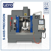 Centro de Mecanizado Vertical de 5 Ejes U300, Fresadora CNC de Alta Precisión, VMC Industrial para Metal, Herramienta Automatizada de Uso Pesado