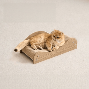 Griffoir pour chat luxueux <span class=keywords><strong>à</strong></span> plusieurs niveaux en bois, fabriqué en <span class=keywords><strong>herbe</strong></span> de sabre résistante aux griffures - Product Image 4