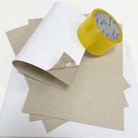 Papier cartonné duplex 250 g/m², 300 g/m², 400 g/m², 450 g/m², blanc avec dos gris, prix d'usine