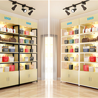 Vitrine cosmétique OEM, armoire de présentation cosmétique, vitrine en verre pour magasin de cosmétiques, fabricant sur mesure