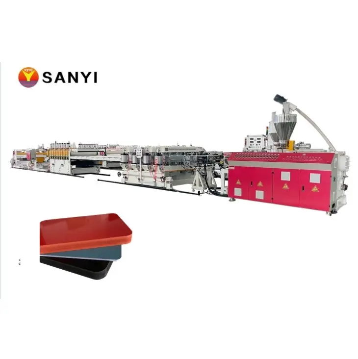 Solid PVC Foam Sheet/Panel/Plate Extrusion/Production Line PVC Board Making Machine