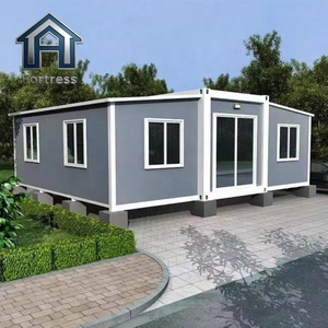 Maisons conteneurs 3 chambres, maisons écologiques, maisons préfabriquées traditionnelles du Mexique, maison préfabriquée de 40 pieds, mini-maison modulaire, villa de luxe, applications variées - Product Image 1