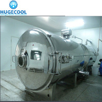 Middelgrote Mini Vacuüm Vriesdroger Te Koop Industriële Commerciële Vriesdroger Machine Voor Voedsel Vlees Fruit 5Kg 10Kg 100Kg, Enz