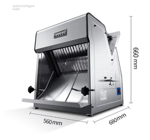 Affettatrice elettrica automatica per pane quadrato per panifici e pasticcerie commerciali 220v - Product Image 1