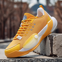 Chaussures de basket respirantes pour hommes avec logo et badge personnalisés, baskets de sport décontractées en maille tendance