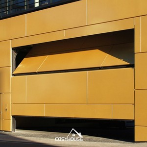 Cosyhouse, puerta de garaje eléctrica inteligente de lujo de aluminio, eficiente desde el punto de vista energético, control remoto automático, diseño de seguridad aislado - Product Image 5