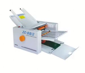 Máquina Plegadora de Papel para Folletos de Alta Velocidad Estándar ZE-8B/2, Máquina Automática para Plegar Documentos - Product Image 2