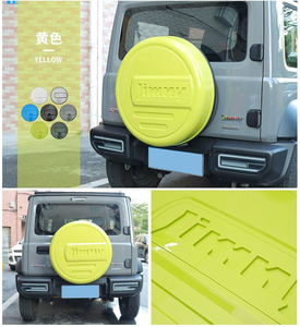 Applicabile al nuovo Jimny JB74 car JIMNY modificato copertura del pneumatico della porta posteriore materiale ABS copertura del pneumatico di ricambio accessori <span class=keywords><strong>fuoristrada</strong></span> - Product Image 2