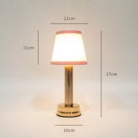 Lampe de nuit LED d'usine OEM avec ampoule à intensité variable, lampe de bureau LED avec port USB Type-C, lampes de table LED