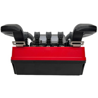 Radio hydraulique de contrôle de camion de grue 12v 24v 7 fonctions télécommande sans fil avec des kits d'outils