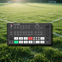 Mezclador de Video HD Profesional de 5 Canales, Conmutador de Video Roland con Control de Cámara PTZ y LAN para Transmisión en Vivo por Red