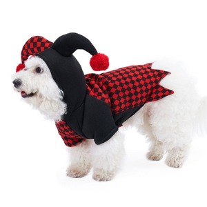Costume d'Halloween pour animaux de compagnie, motif chauve-souris noire, en polaire moelleuse, pour chiens et chats de petite race, certifié OEKO BSCI ROHS, vente en gros pour les magasins d'animaux - Product Image 3