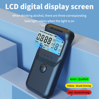 Détecteur d'alcool USB professionnel Offre Spéciale avec écran LCD numérique et fonction d'alcootest