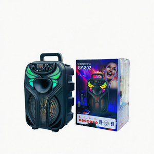 <span class=keywords><strong>8</strong></span>-Inch Altifalante Portátil RGB LED Iluminação Plástico Modelo Recinto para Festa ao ar livre Use Handheld Altifalante <span class=keywords><strong>Box</strong></span> para Computador - Product Image 3