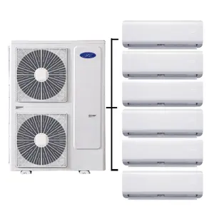 TX-MAX 24000 Btu Ductless Multi zona Split climatizzatori a pompa di calore Inverter Multi zona Split climatizzatore popolare