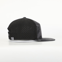 Casquette Snapback de canard camouflage à bord plat vierge de haute qualité Camouflage étanche Style sportif Logo personnalisé Patch en caoutchouc impression numérique