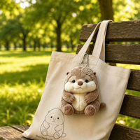 Peluche personnalisée Kawaii Otter Sloth, poupée en peluche personnalisée ODM, motif de couleur personnalisé pour les produits de marque