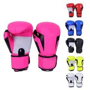 Factory Direct Price Leather Waterproof Durable Custom Boxing Gloves For Competitions
