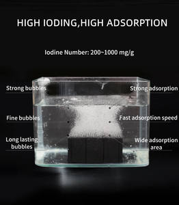 입방 활성탄 수족관 필터 정수 벌집 활성탄 - Product Image 5