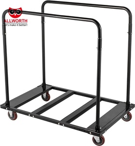 Support empilable de grande capacité de haute qualité bon marché pour le chariot de transport de stockage de feuilles camion à plate-forme simple adapté au chariot élévateur - Product Image 2