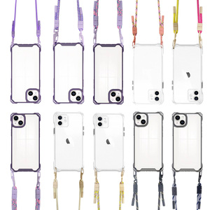 Étui de téléphone étanche et antichoc à quatre coins avec lanière pour <span class=keywords><strong>iPhone</strong></span> 11-16 Pro/Max, avec boucles de sangle inférieures et cordon tour de cou - Product Image 6