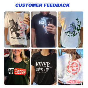 Camiseta de hombre personalizada de algodón 100% de 305 g/m², estilo urbano, extragrande, de alta calidad, duradera, para verano. - Product Image 6