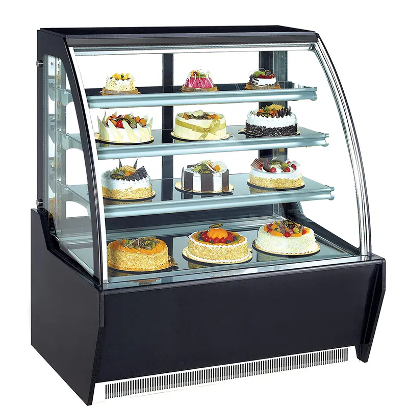 Prometheus Mini Cake Table Top Cooler espositore per alimenti vetrina ad arco raffreddato ad aria per forno apparecchiature di refrigerazione