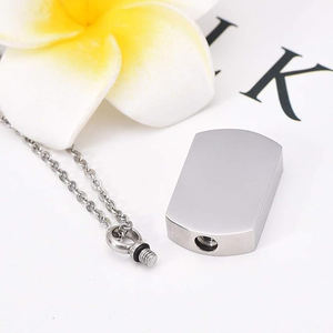 Rose Fleur Souvenir Urnes pour Cendres Pour Animaux De Compagnie Collier Commémoratif Pendentif Funéraire Crémation pour Cendres Crémation Bijoux - Product Image 5