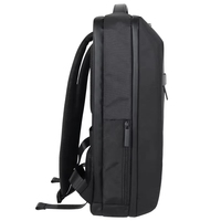 Mochila de Viaje Ligera de Gran Capacidad para Hombre y Mujer, Impermeable, de Poliéster PU, con Compartimento para Portátil y Cierre de Cremallera