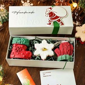 Bougie 3D, cadeaux du Nouvel An, vente en gros, aromathérapie, décoration de sapin de Noël, bougie parfumée à la cire d'abeille - Product Image 3
