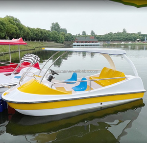 เรือปั่นจักรยานน้ำพร้อมวัสดุไฟเบอร์กลาสเรือแบบเหยียบมี2ที่นั่ง - Product Image 2