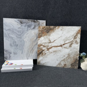 Sang trọng đá <span class=keywords><strong>3D</strong></span> thiết kế 600*600 mét porcelanato đá cẩm thạch cái nhìn gạch cho phòng khách và phòng ngủ Tầng - Product Image 5