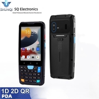 SHUNQI - Scanner portable robuste avec processeur MTK 8 cœurs 2,0 GHz, écran 4 pouces 480x800, décodage 1D et 2D, Android 13
