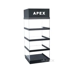 APEX烟店展示架平板包装亚克力柜台展示架