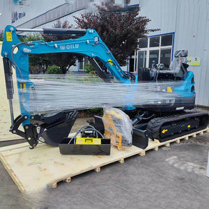 Spedizione gratuita Mini escavatore 3.5 tonnellate Ce Euro5 Epa Kubota motore scavatore fattoria Mini Bagger piccolo cingolato 1 tonnellata 2 Ton casa escavatore - Product Image 6