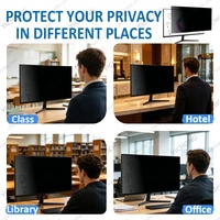 Filtre de confidentialité anti-espion 34 pouces 21:9, protection contre la lumière bleue, film protecteur d'écran pour moniteur d'ordinateur