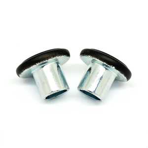 Piezas de mecanizado de aleación de aluminio de alta calidad, remaches tubulares huecos de aleación de aluminio, acero al carbono, niquelado - Product Image 3