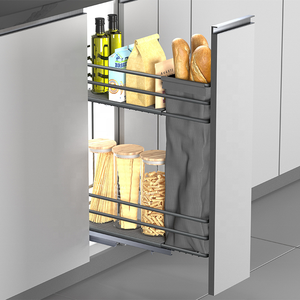 Modern Design Slim Soft-Close Slide Pull Out Bread <b>Wire</b> <b>Basket</b> In-Cabinet Kitchen Storage Save Space 02.2A.RWD20731.904 China Su - Product Image 2